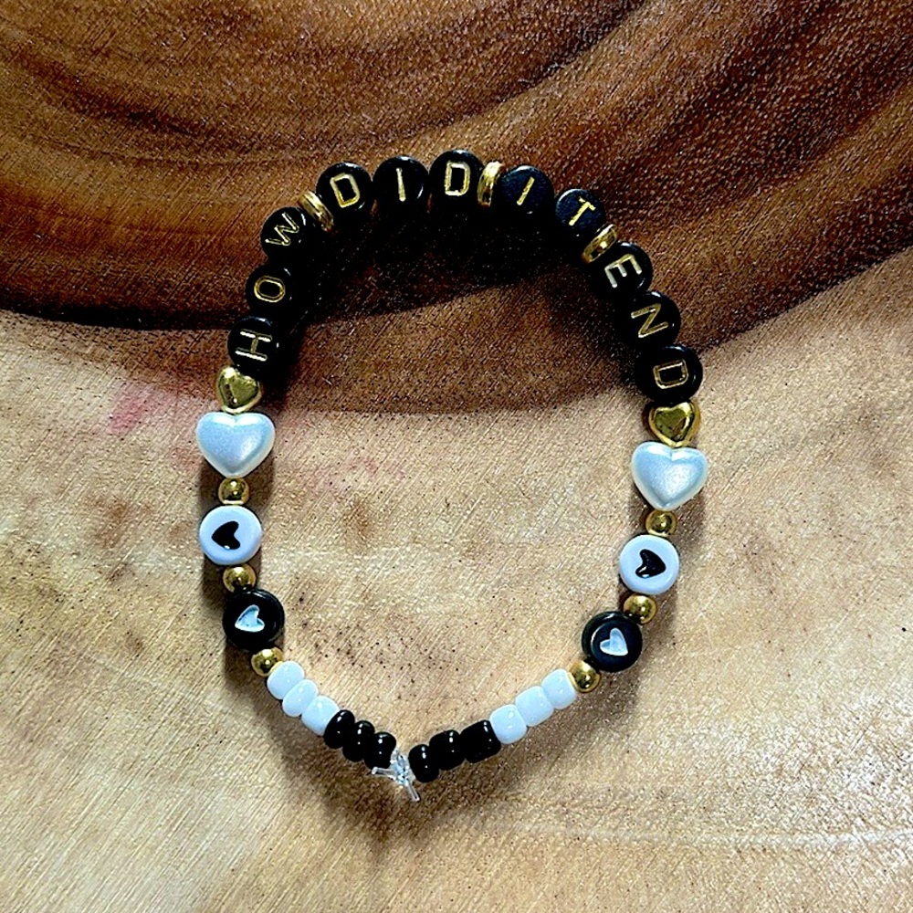 5 for $10 Taylor Swift Handmade Friendship Beaded Bracelet
“How Did It End”